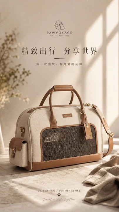 精致养宠生活移动端品牌开屏视觉大片