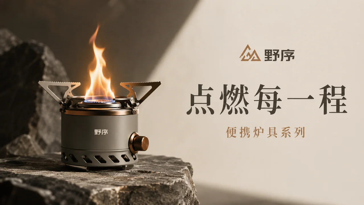 户外露营便携炉具品牌官方视觉大片