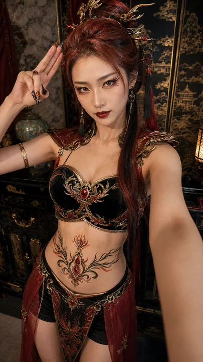 黑金凤仪:东亚女性权御之美