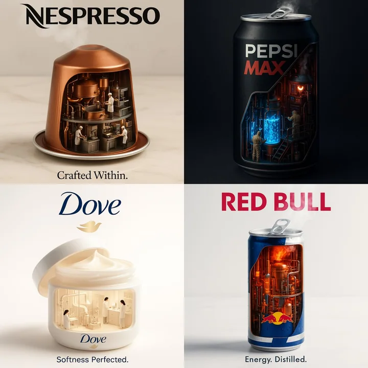 Internal brand advertising in industry