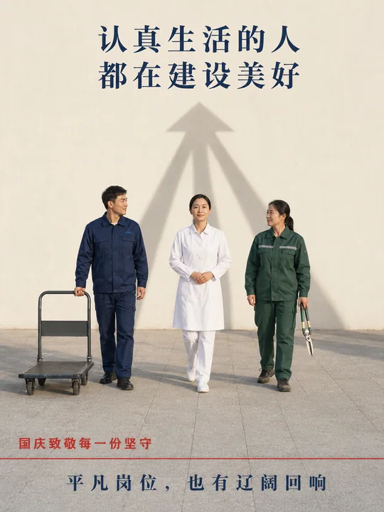 晨光下的致敬：平凡岗位凝聚向上力量