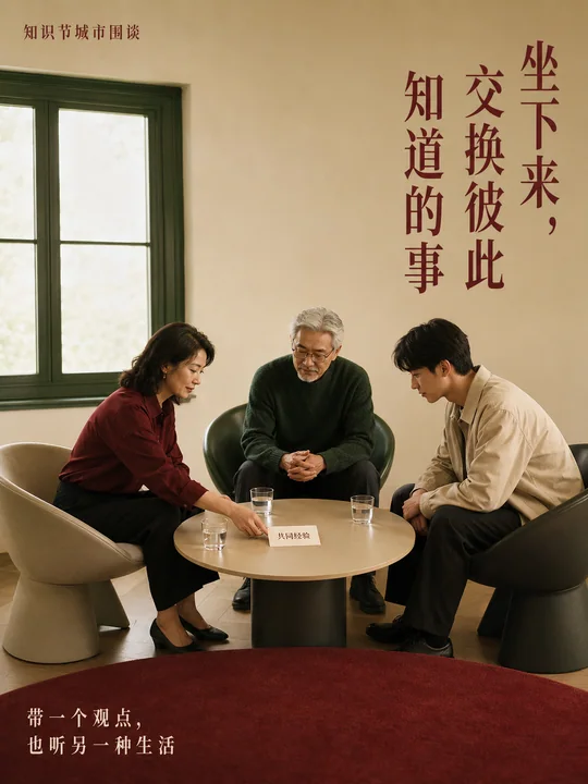 摩登海派知识节:围桌而坐的共同经验