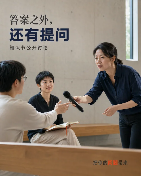 知识节纪实：传递话筒的思辨瞬间