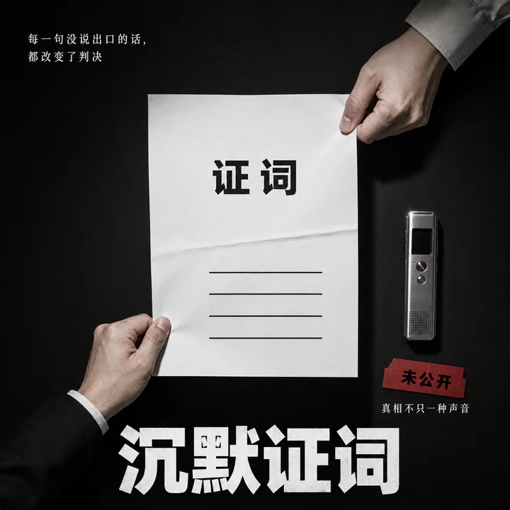 沉默证词:黑白光影下的法庭博弈