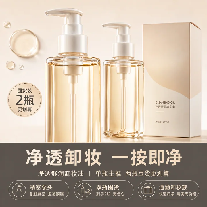 锁鲜泵头双瓶囤货视觉