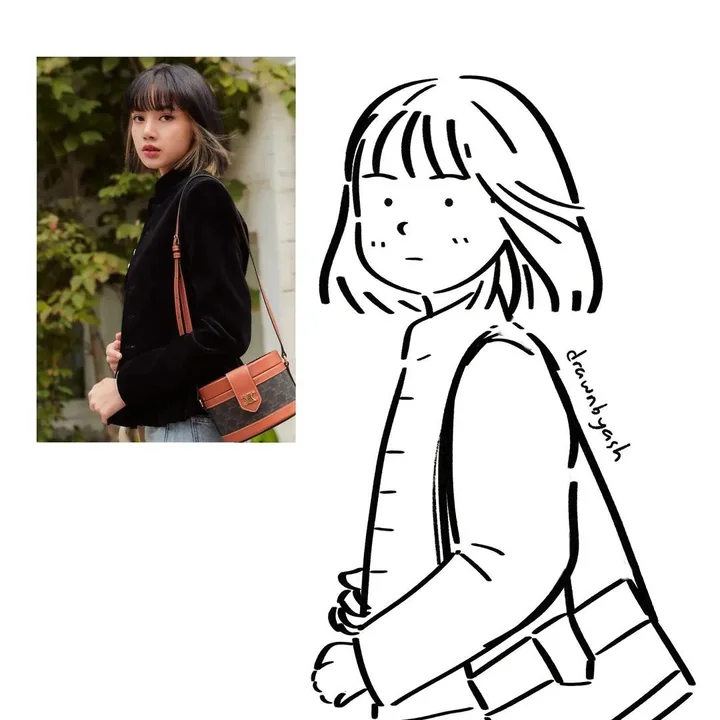 极简黑白手绘涂鸦插画风格生成
