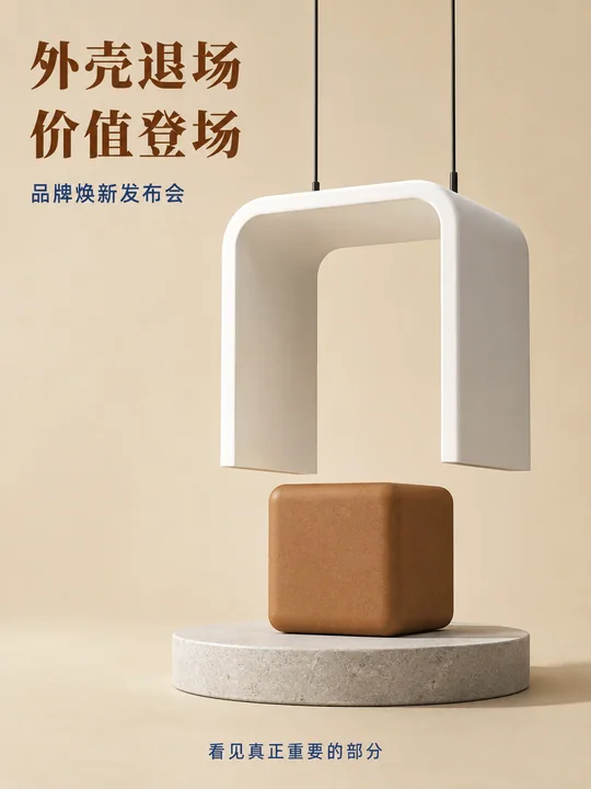 品牌焕新视觉：外壳退场与价值登场