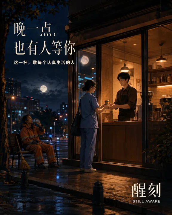 中秋深夜咖啡馆:这一杯敬认真生活的人