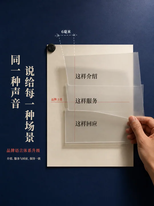 品牌语言体系升级:同一种声音的视觉建构