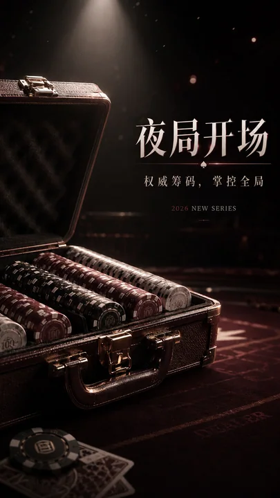 极尽奢华:德州扑克筹码箱品牌视觉大片