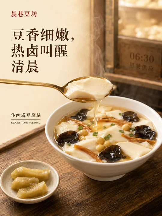 晨巷豆坊：那一勺唤醒清晨的温润豆花