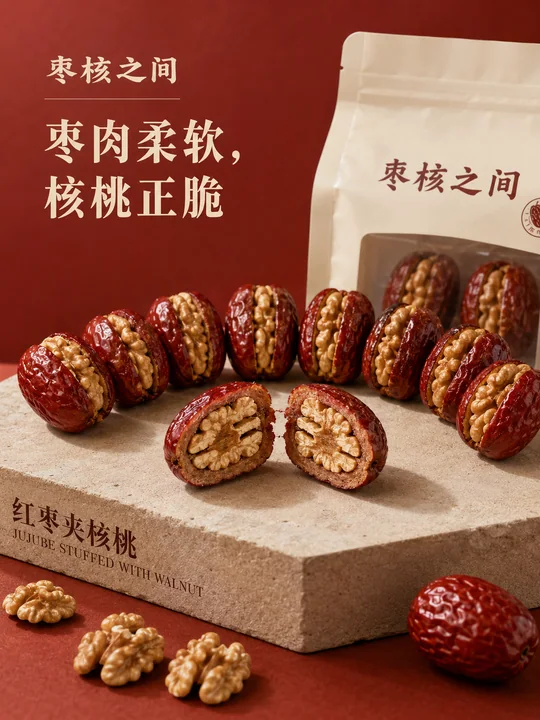 微距下的枣核之美,纵享松脆软糯