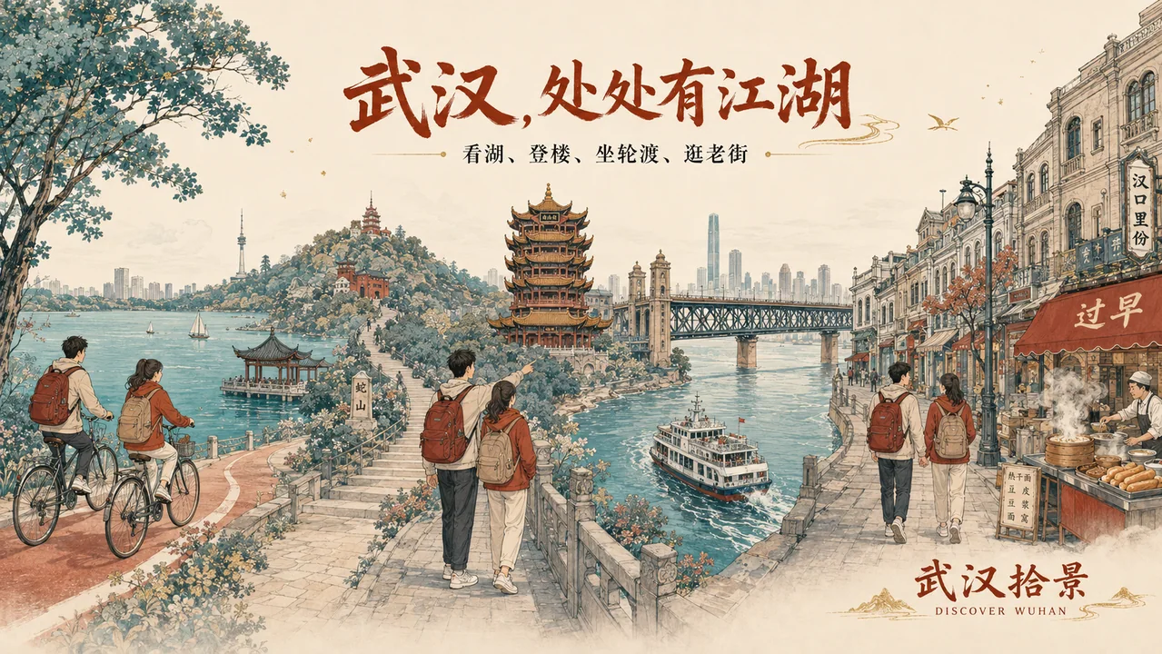 武汉拾景：一日穿行江湖城的当代长卷