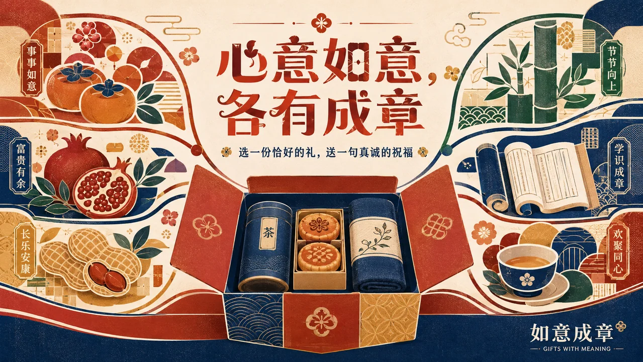如意成章当代民艺新春礼赠插画