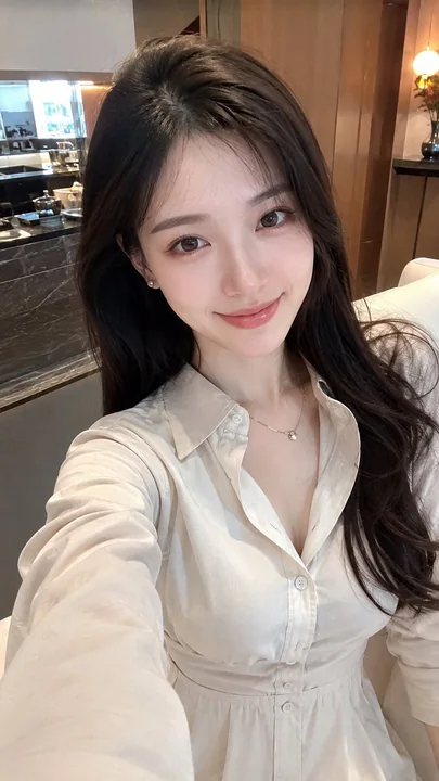 真人摄影iPhone前置自拍INS风女性