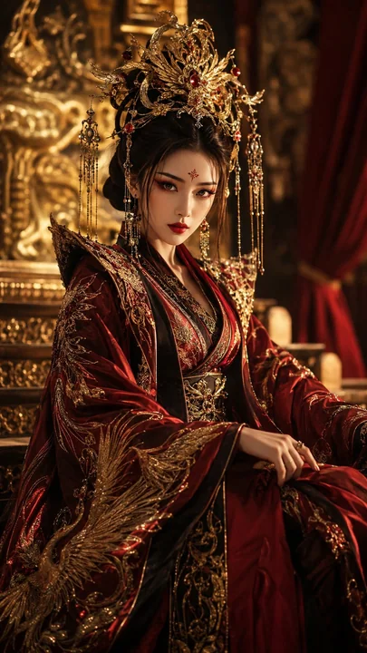 唐风幻想大女主仙侠高精度角色写真