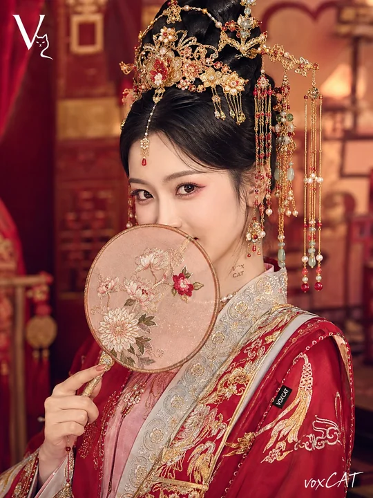 中式古典婚礼写真宋明风仕女