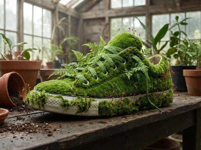 苔蘚が生える製品の生命体
