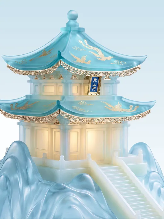 一つの優雅な中国風の亭