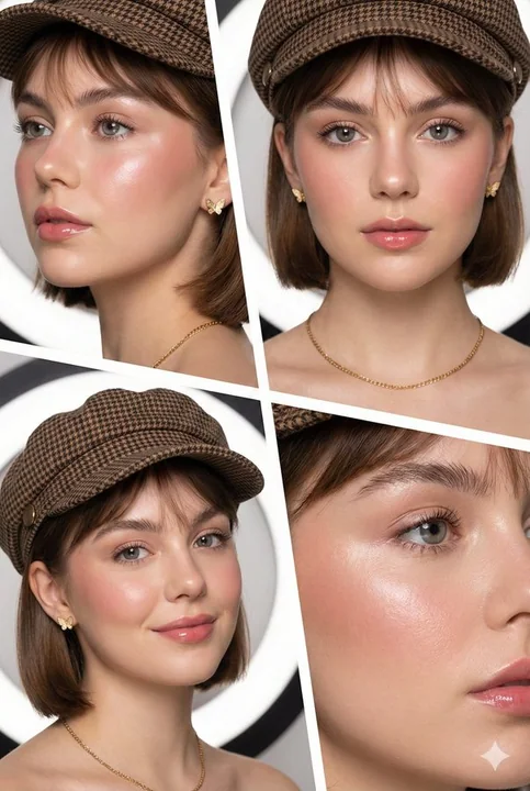 Feature sur le maquillage coréen en quatre panels