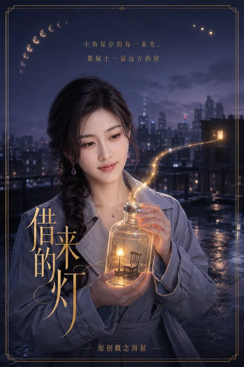 借来的灯：雨后天台的微光抉择