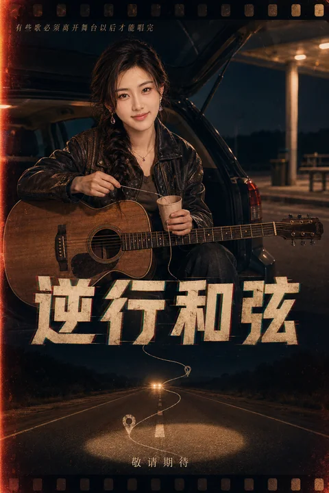 逆行和弦：深夜公路上的孤独音乐电影海报