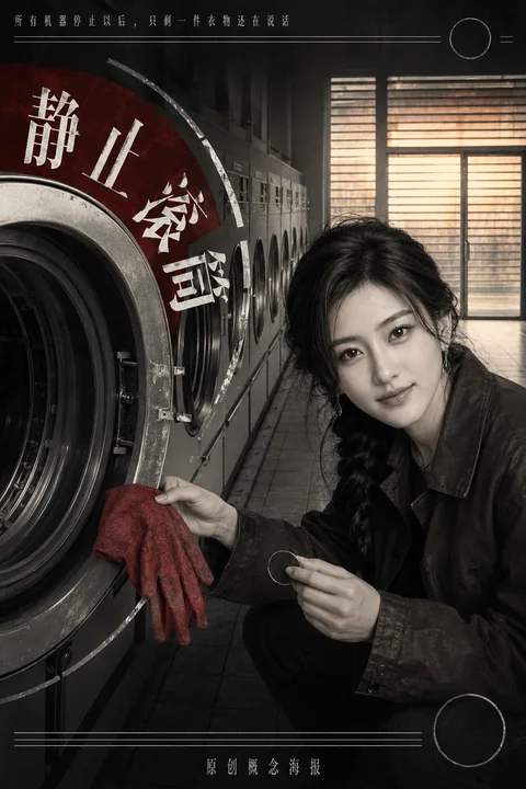 静止滚筒:凌晨洗衣店的红色悬疑