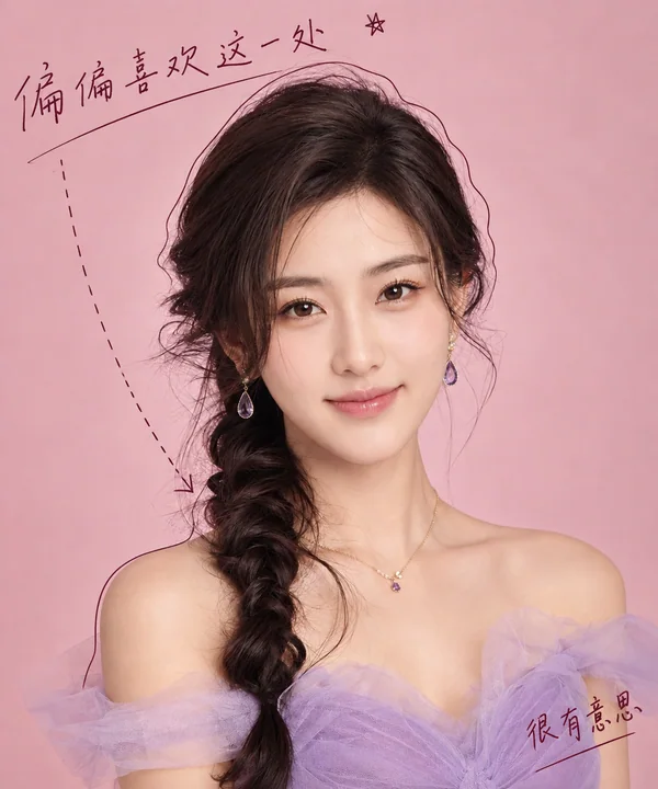 酒红手绘笔触打造复古编辑部质感画报