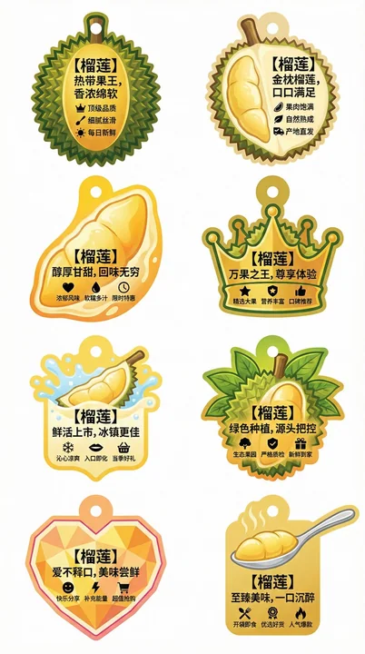 榴莲异形挂牌八案合集