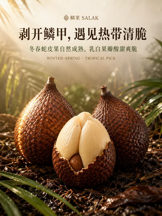 鳞果SALAK：剥开热带鳞甲的清脆时刻