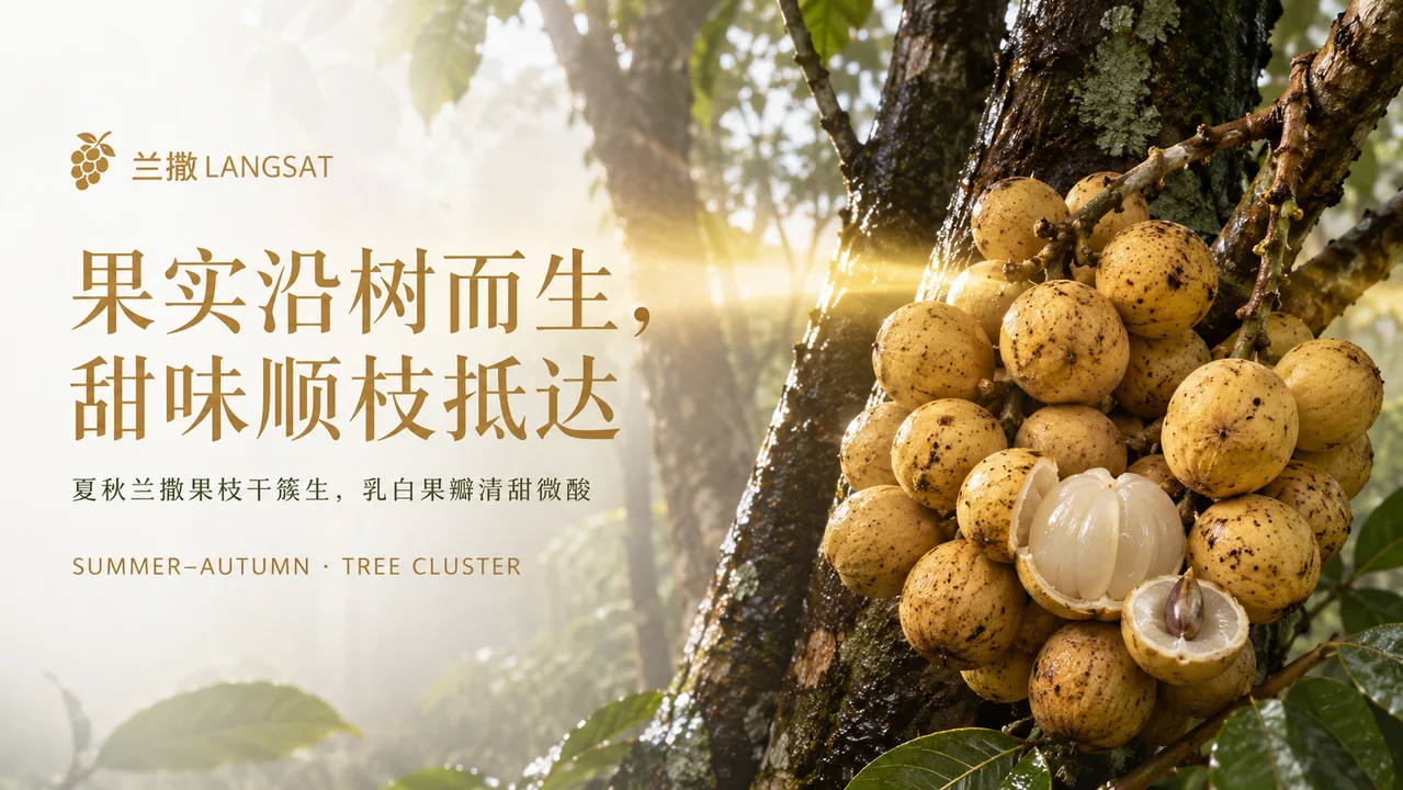 兰撒金秋:热带果园品牌视觉大片