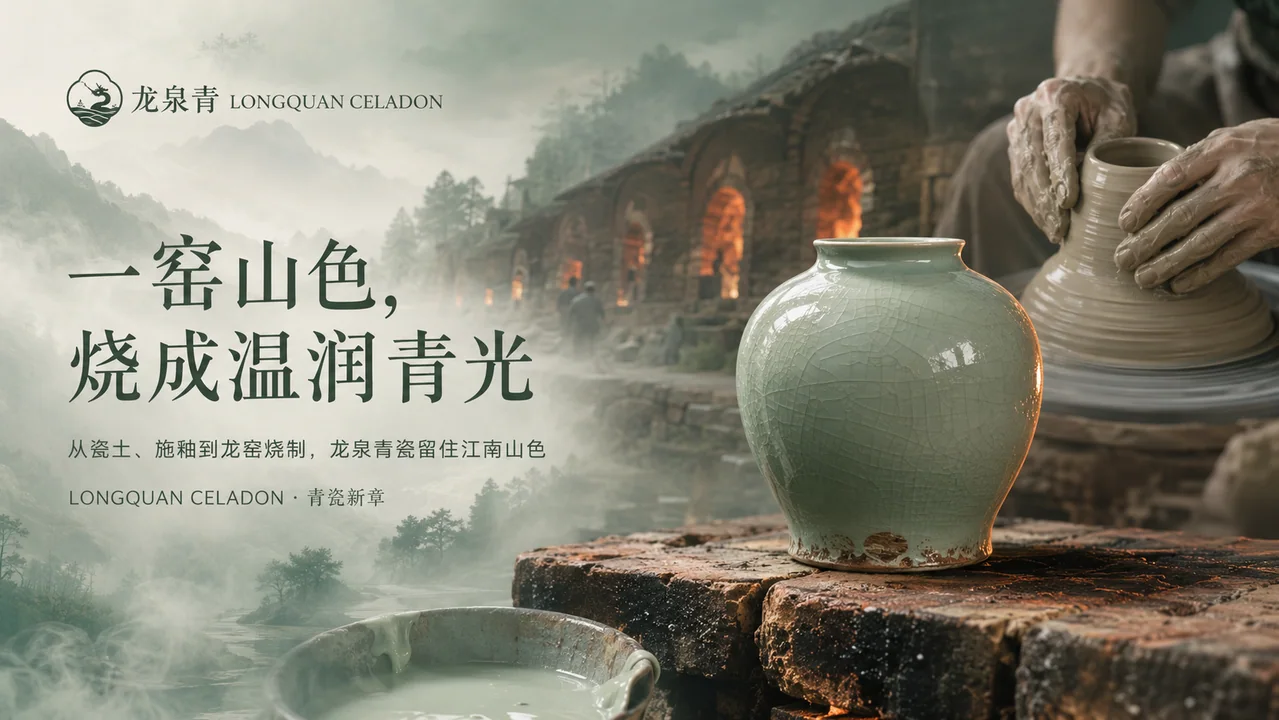龙泉青瓷非遗品牌官网视觉大片