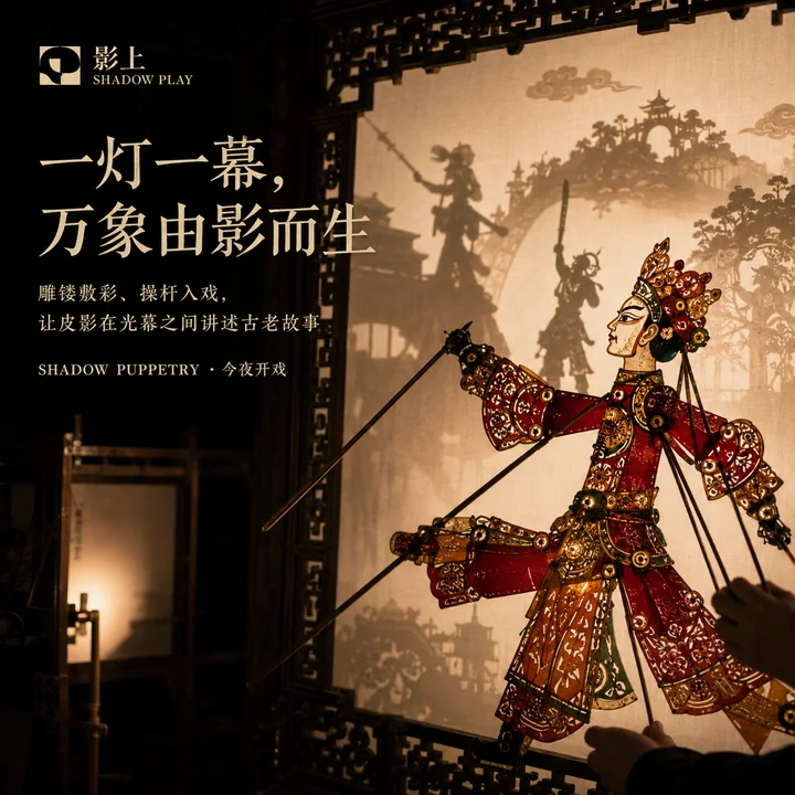 影上非遗:一灯一幕间的匠心皮影