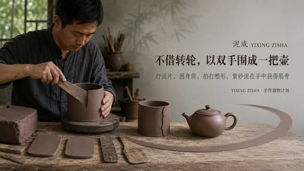 匠心泥成:以双手围合紫砂的生命筋骨