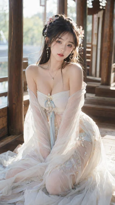 古风仙侠柔美梦幻写真丰满东方女性