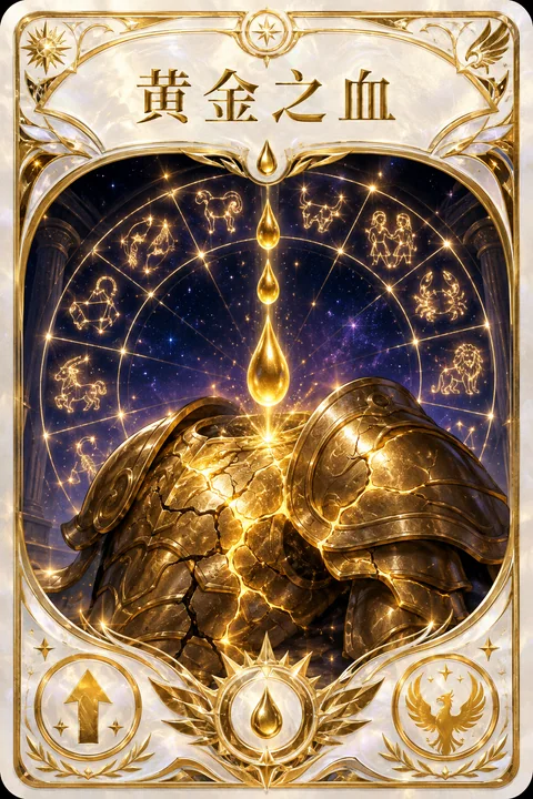 黄金之血圣衣修复资源卡设计