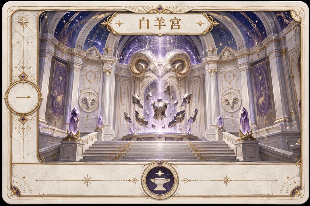 星域圣境:白羊宫修复圣衣神殿卡