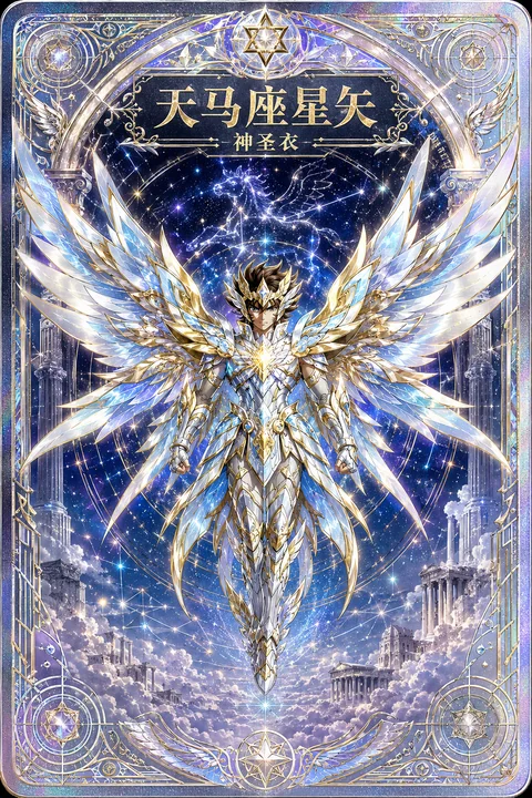 圣衣进阶收藏册天马座星矢神圣衣卡