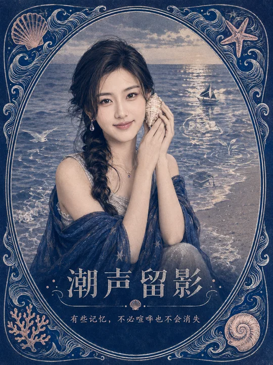 潮声留影：深蓝丝印艺术纪念卡