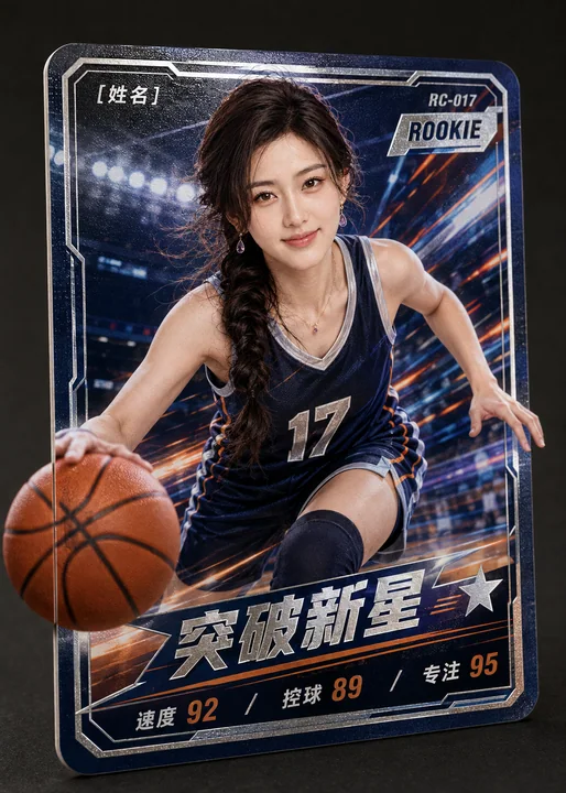 赛场破影而出:顶级质感篮球新秀卡