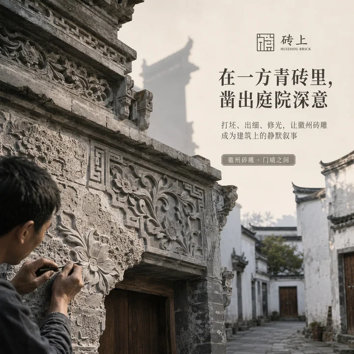 徽州砖雕非遗品牌视觉大片
