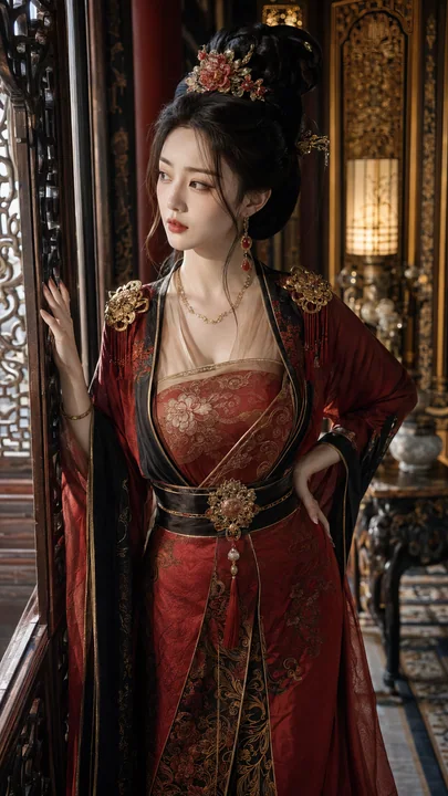 闭月之颜貂蝉东汉宫廷华服写真