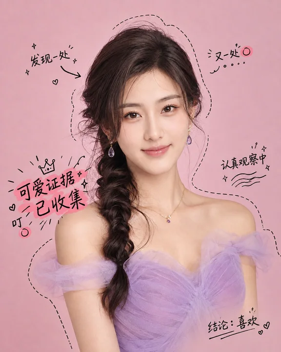 漫画感手绘标注:可爱证据收集计划