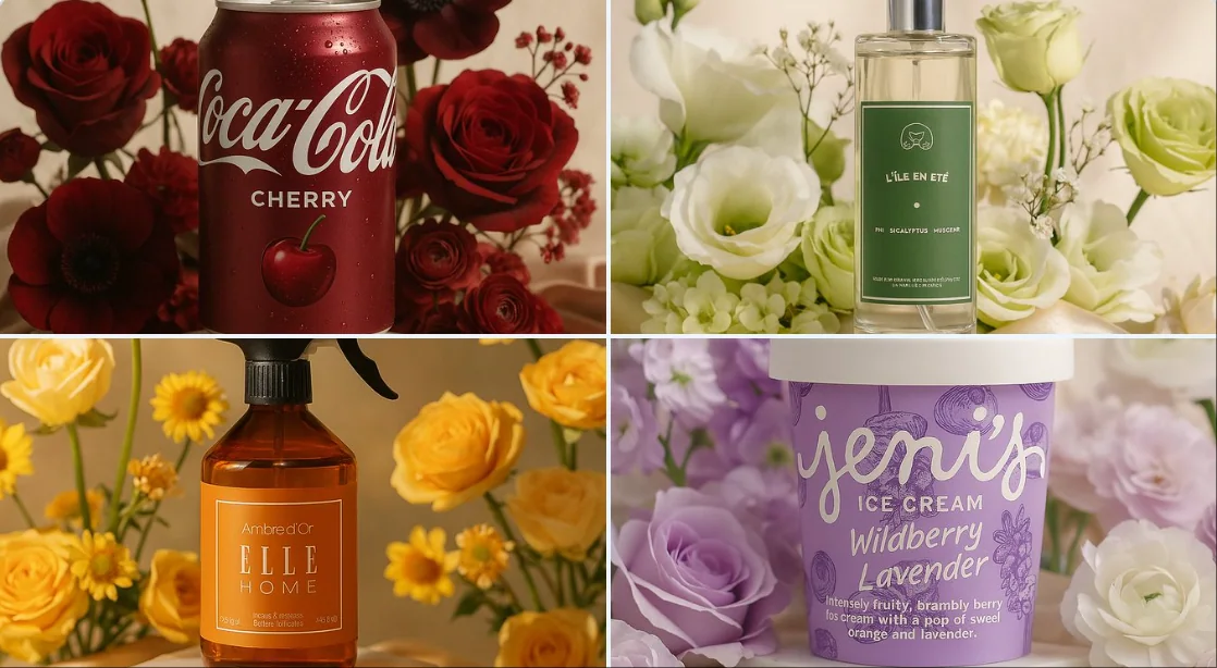 Decorate your product with flowers.