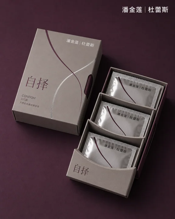 潘金莲与杜蕾斯概念联名：自择包装设计