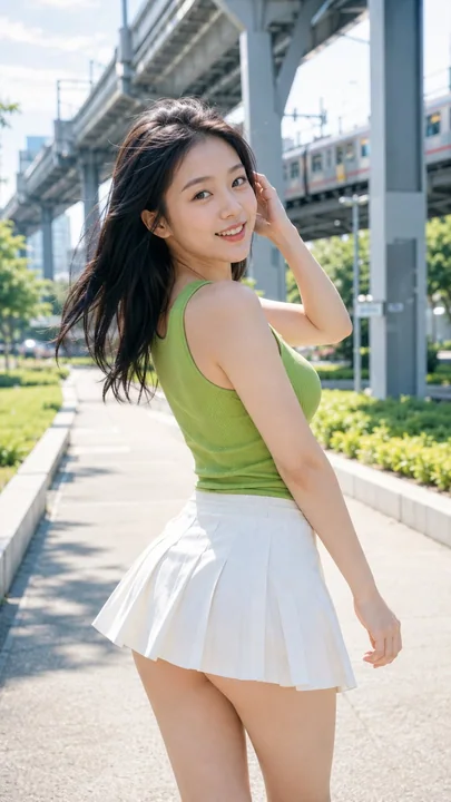 日间清亮高光CCD都市漫步生活照