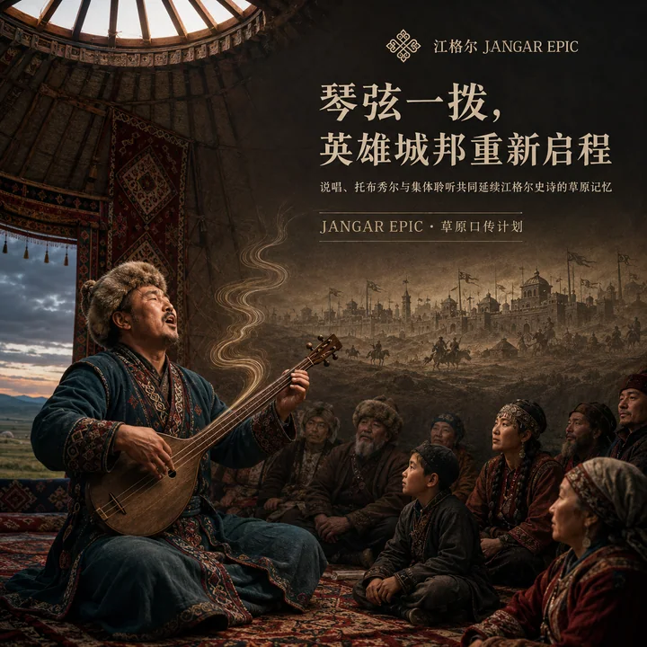 琴弦上的英雄:江格尔史诗品牌视觉