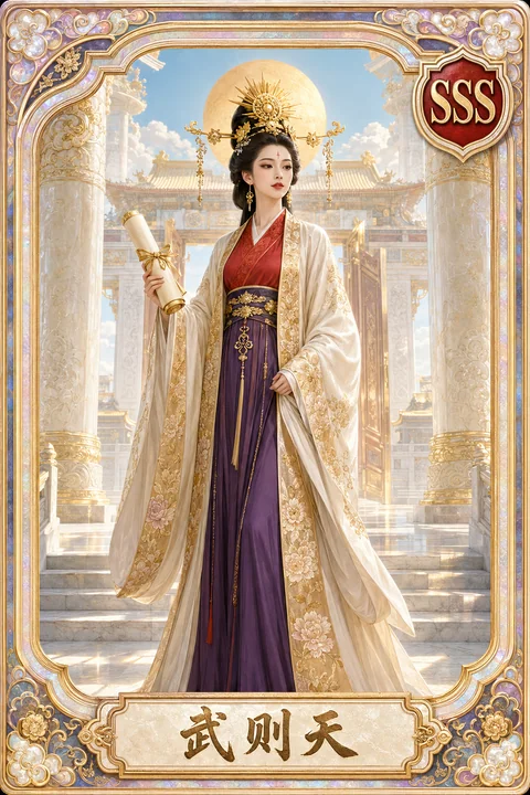 SSS典藏系列:大唐女皇武则天人物卡