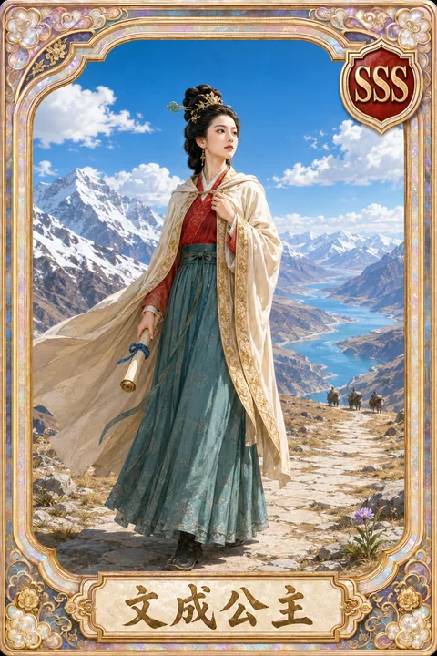 文成公主SSS典藏:雪域高原的唐风丽影