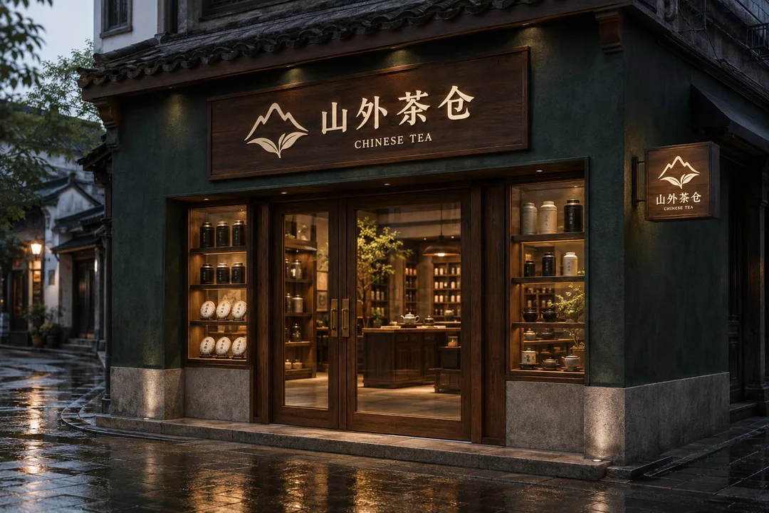 山外茶仓精品店：东方传统与现代零售的融合美学